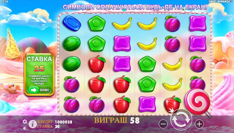 Sweet Bonanza — слот от Pragmatic Play